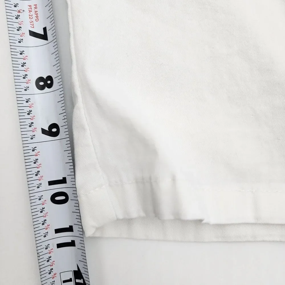 Zara Men's Size 32 Shorts White  Cotton‎ SEE PHOTOS READ